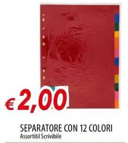 Galassia Separatore con 12 colori offerta