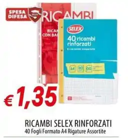 Galassia Ricambi Selex rinforzati offerta