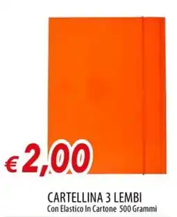 Galassia Cartellina 3 lembi offerta