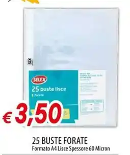 Galassia Buste forate Selex offerta