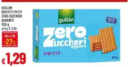 IperFamila Gullón biscotti petit zero zuccheri aggiunti offerta