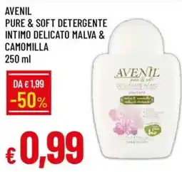 Galassia Avenil pure & soft detergente intimo delicato malva & camomilla offerta
