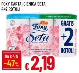 Galassia Foxy carta igienica seta offerta