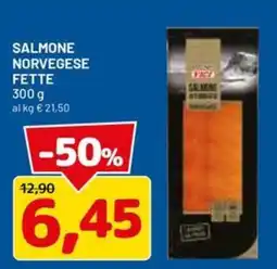 DPiù Salmone norvegese fette offerta