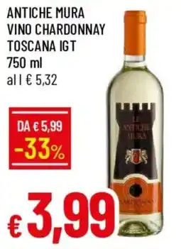 Galassia Vino Chardonnay Le Antiche Mura offerta