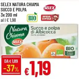 Galassia Natura Chiama Succo e polpa di Albicocca offerta
