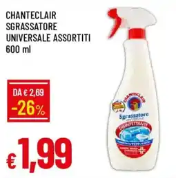 Galassia Chanteclair sgrassatore universale assortiti offerta