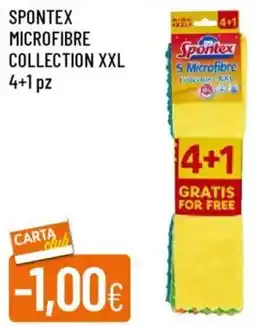 Galassia Spontex microfibra collection XXL offerta
