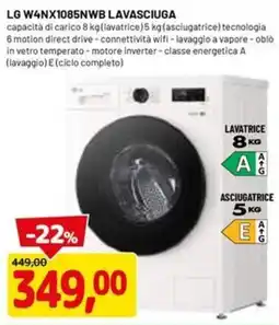 DPiù LG lavasciuga offerta
