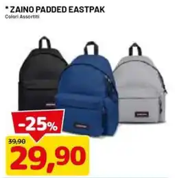 DPiù Zaino padded Eastpak offerta