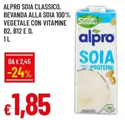 Galassia Alpro soia classico offerta