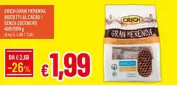 Galassia Crich gran merenda biscotti al cacao offerta