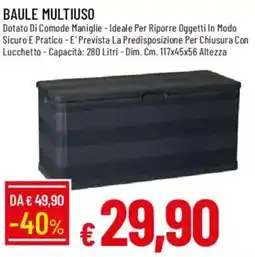 Galassia Baule multiuso offerta