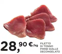 Orvea Filetto di tonno pinne gialle offerta