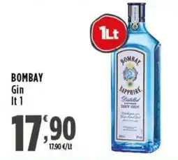 Rossotono Carrefour Bombay Gin offerta