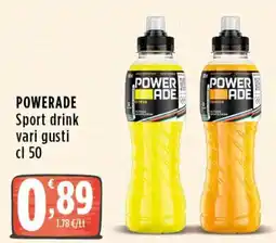 Rossotono Carrefour Powerade Sport drink offerta