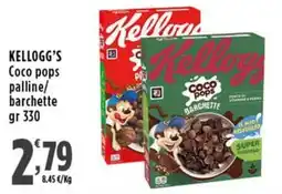 Rossotono Carrefour Kellogg's Coco pops barchette offerta