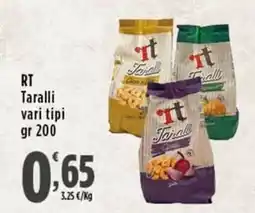 Rossotono Carrefour Taralli vari tipi offerta