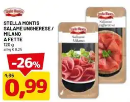 DPiù Stella Montis Salame Milano offerta