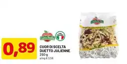 DPiù Cuor di Scelta Duetto Julienne offerta