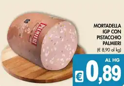 PrestoFresco Mortadella IGP con pistacchio Palmieri offerta