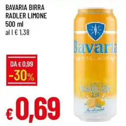 Galassia Bavaria birra radler limone offerta
