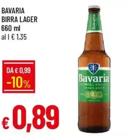 Galassia Bavaria birra lager offerta