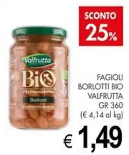 PrestoFresco Fagioli borlotti bio valfrutta offerta