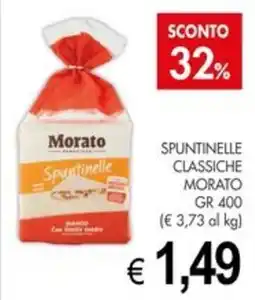 PrestoFresco Spuntinelle classiche Morato offerta