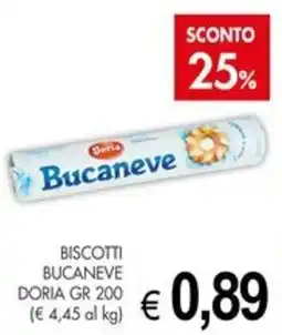 PrestoFresco Biscotti Bucaneve Doria offerta