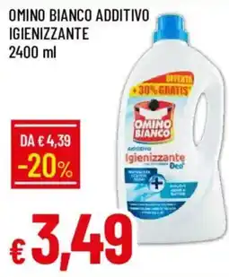 Galassia Omino bianco additivo igienizzante offerta