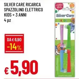 Galassia Silver Care spazzolino elettrico kids offerta
