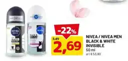 DPiù NIVEA / NIVEA MEN BLACK & WHITE INVISIBLE offerta