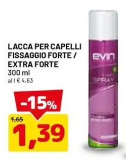 DPiù Lacca per capelli fissaggio forte/ extra forte offerta