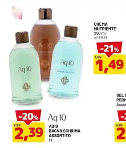 DPiù Aq 10 Bagno Schiuma Assortito offerta