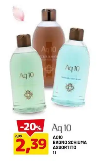 Aq 10 Bagno Schiuma Assortito