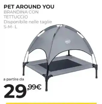 Pet Around You brandina con tettuccio