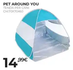 Arcaplanet Pet around you tenda per cani offerta