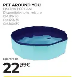 Arcaplanet Pet Around You piscina per cani offerta
