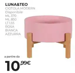 Arcaplanet Ciotola moderna Luna&Teo offerta