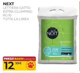 Arcaplanet Lettiera gatto extra clumping Next offerta