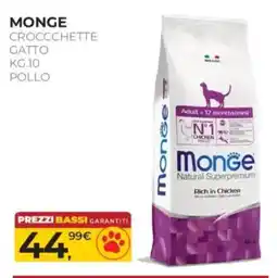 Arcaplanet Crocchette gatto Monge offerta