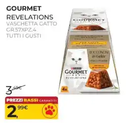 Arcaplanet Purina Gourmet Revelations vaschetta gatto offerta