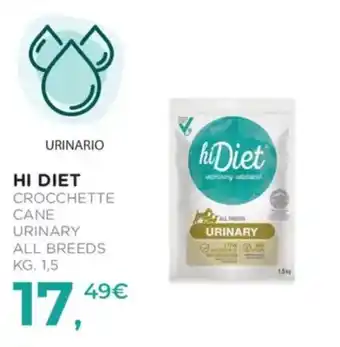 Arcaplanet Hi Diet crocchette cane urinary offerta
