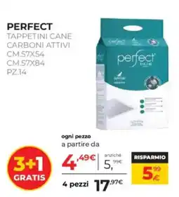 Arcaplanet Perfect tappetini cane carboni attivi offerta