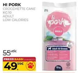 Arcaplanet Hi pork crocchette cane offerta