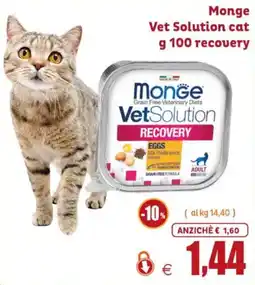Elite Pet Monge Vet Solution cat recovery offerta
