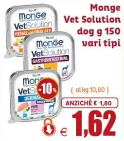 Elite Pet Monge Vet Solution dog offerta