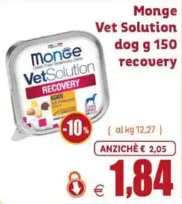 Elite Pet Monge Vet Solution Recovery offerta