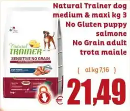 Elite Pet Natural Trainer Sensitive No Grain offerta